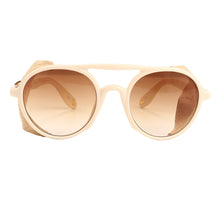 Load image into Gallery viewer, Agstum Retro Round Steampunk Sunglasses Vintage Goggles Sunglass Steam Punk Sun glasses Classical Glasses
