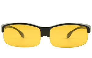Agstum Semi Rim Fit Over Wrap Around Eyeglasses Prescription Glasses Polarized Night Vision Sunglasses