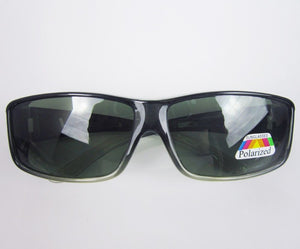 Agstum Sport Polarized wraparound Sunglasses Goggles Clip wear fit over eyeglasses Green lens