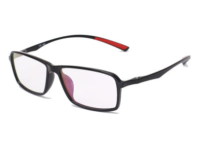 Agstum TR90 Uomo Donna Cerchio Completo Lenti Trasparenti Montatura per Occhiali Ottica Occhiali da Vista
