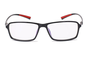 Agstum TR90 Uomo Donna Cerchio Completo Lenti Trasparenti Montatura per Occhiali Ottica Occhiali da Vista
