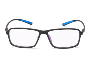 Agstum TR90 Uomo Donna Cerchio Completo Lenti Trasparenti Montatura per Occhiali Ottica Occhiali da Vista