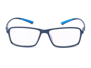 Agstum TR90 Uomo Donna Cerchio Completo Lenti Trasparenti Montatura per Occhiali Ottica Occhiali da Vista