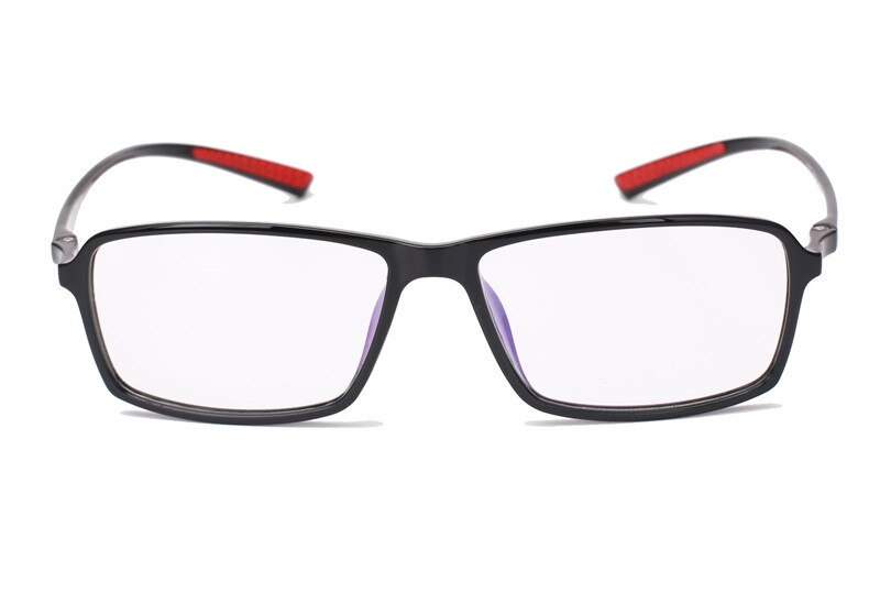 Agstum TR90 Uomo Donna Cerchio Completo Lenti Trasparenti Montatura per Occhiali Ottica Occhiali da Vista