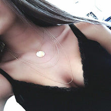 Load image into Gallery viewer, Ahmed Simple Star &amp; Moon Pendant Necklace For Women New Bijoux Maxi Statement Necklaces Collier Fashion Jewelry