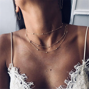 Ahmed Simple Star & Moon Pendant Necklace For Women New Bijoux Maxi Statement Necklaces Collier Fashion Jewelry