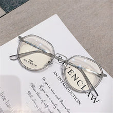 Carica l'immagine nel visualizzatore di Gallery, Ahora 2022 Finito Miopia Occhiali Telaio Donna Uomo Vintage Poligono Matel Miope Occhiali Trasparente con 0 -0.5 ~ -6.0 