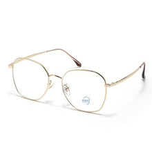 Load image into Gallery viewer, Ahora Oversize Reading Glasses Polygon Alloy Anti Blue Light Woemn&amp;Men Presbyopia Eyeglasses +0.5+1.0+1.5+2.0+2.5+3.0+3.5+4.0