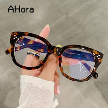 Load image into Gallery viewer, Ahora Retro Square Reading Glasses Frame Soft Blocking Blue Light Computer Presbyopia Eyeglasses Goggles 0+1.0+1.5+2.0...+4.0