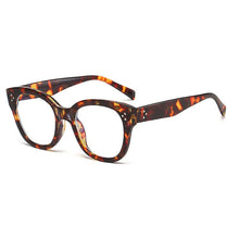 Load image into Gallery viewer, Ahora Retro Square Reading Glasses Frame Soft Blocking Blue Light Computer Presbyopia Eyeglasses Goggles 0+1.0+1.5+2.0...+4.0