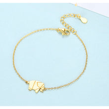 Carica l'immagine nel visualizzatore di Gallery, 2018 Donne Elefante Semplice Puro S925 Bracciale Ragazza Bella 925 Nastro Bracciale Regalo di San Valentino Gioielli Bileklik Bayan 
