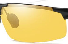 Load image into Gallery viewer, Al-Mg Alloy Pochromic Lens Polarized Men&#39;s Day&amp;Night Vision Driving Sunglasses, Anti-Glare Male Driver Sun Glasses S156