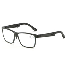 Load image into Gallery viewer, Al-mg Alloy Carbon Fiber Ultralight Reading Glasses +0.75 +1 +1.25 +1.5 +1.75 +2 +2.25 +2.5 +2.75 +3 +3.25 +3.5 +3.75 +4 To +6