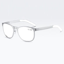 Load image into Gallery viewer, Al-mg Alloy Round Ultralight Reading Glasses +0.75 +1 +1.25 +1.5 +1.75 +2 +2.25 +2.5 +2.75 +3 +3.25 +3.5 +3.75 +4 To +6