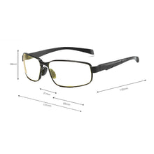 Load image into Gallery viewer, Al-mg Alloy Wide Face Men Ultralight Reading Glasses +0.75 +1 +1.25 +1.5 +1.75 +2 +2.25 +2.5 +2.75 +3 +3.25 +3.5 +3.75 +4 To +6