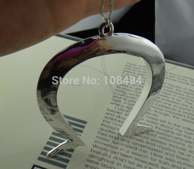 Alice Madness Returns Horseshoe Long Chain Necklace High quality Cospl props Pendant Necklaces N157