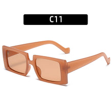 Load image into Gallery viewer, All Match Square Frame Sunglass Trendy Men Women Shades Glasses Cycling Driving Goggles Female Leopard Eyewear UV400