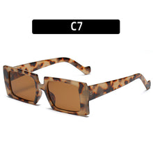 Load image into Gallery viewer, All Match Square Frame Sunglass Trendy Men Women Shades Glasses Cycling Driving Goggles Female Leopard Eyewear UV400