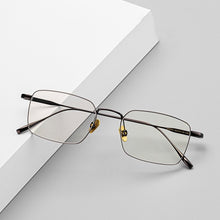 Load image into Gallery viewer, All Titanium Frame Ultra Light Pure Titanium Glasses Frame Square Myopia Glasses Men Titanium Alloy Frame Retro Frames SC10T