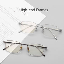 Load image into Gallery viewer, All Titanium Frame Ultra Light Pure Titanium Glasses Frame Square Myopia Glasses Men Titanium Alloy Frame Retro Frames SC10T