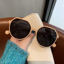Load image into Gallery viewer, All-match Sunglasses Trending Personality Round Frame Sunglasses Ins Candy Color Big Frame Glasses Accessories
