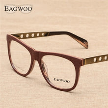 Load image into Gallery viewer, Alloy Acetate Full Rim Vintage Retro Nerd Optical Frame Prescription Eyeglasses Frame Man  Spectacle 9020
