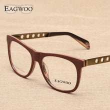 Load image into Gallery viewer, Alloy Acetate Full Rim Vintage Retro Nerd Optical Frame Prescription Eyeglasses Frame Man  Spectacle 9020