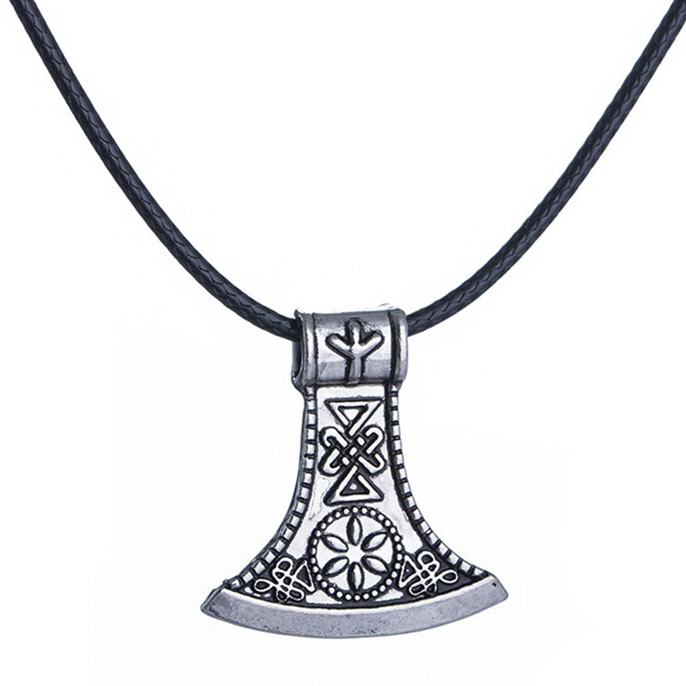 Alloy Ax Pendant For Men Necklace New Fashion Design Jewelry Viking Retro Personality