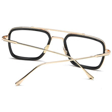 Load image into Gallery viewer, Alloy Double Bridge Rectangle Men Reading Glasses +0.75 +1 +1.25 +1.5 +1.75 +2 +2.25 +2.5 +2.75 +3 +3.25 +3.5 +3.75 +4 To +6