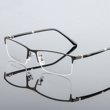 Load image into Gallery viewer, Alloy Eyeglasses Frame 2023 Prescription Eye Glasses for Men Square Myopia Optical Glasses Frame Man Japan Eyewear