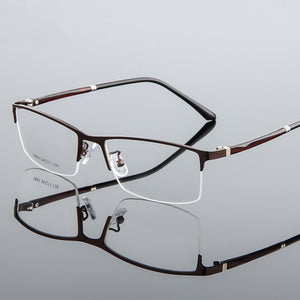 Alloy Eyeglasses Frame 2023 Prescription Eye Glasses for Men Square Myopia Optical Glasses Frame Man Japan Eyewear