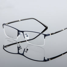 Load image into Gallery viewer, Alloy Eyeglasses Frame 2023 Prescription Eye Glasses for Men Square Myopia Optical Glasses Frame Man Japan Eyewear