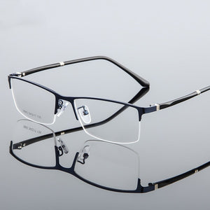 Alloy Eyeglasses Frame 2023 Prescription Eye Glasses for Men Square Myopia Optical Glasses Frame Man Japan Eyewear