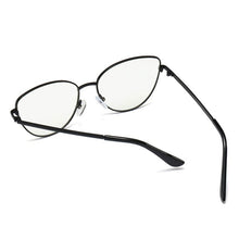 Load image into Gallery viewer, Alloy Eyeglasses Frame for Women Eyewear Full Rim Stylish Cat Eye UV400 Anti-Scratch Dust Proof Anti Radiation Coating Spectacle
