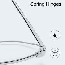 Load image into Gallery viewer, Alloy Frame Glasses Anti-Radiation Anti-Blue Ray Full Rim Spectacles Men and Women Style with Spring Hinges Selling