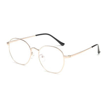 Load image into Gallery viewer, Alloy Frame Glasses Anti-Radiation Anti-Blue Ray Full Rim Spectacles Men and Women Style with Spring Hinges Selling