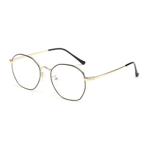 Alloy Frame Glasses Anti-Radiation Anti-Blue Ray Full Rim Spectacles Men and Women Style with Spring Hinges Selling