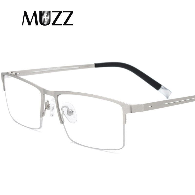 Alloy Glasses Frame Men Ultralight Wide Square Myopia Prescription Eyeglasses Frames 2023 Metal Optical Eyewear