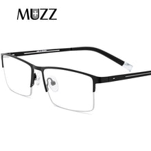 Load image into Gallery viewer, Alloy Glasses Frame Men Ultralight Wide Square Myopia Prescription Eyeglasses Frames 2023 Metal Optical Eyewear