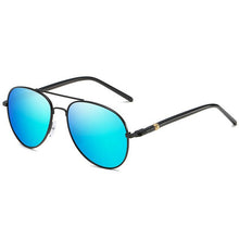 Load image into Gallery viewer, Alloy Men Sunglasses Polarized Aviation Metail Frame Quality Oversized Spring Leg Brand Design Pilot Male Sun Glasses Driving