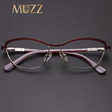 Load image into Gallery viewer, Alloy Optical Glasses Cat Eye Women Small Myopia Prescription Eyeglass Frames Myopia Hyperopia Eyeglasses 2023 Sexy Lady Eyewear