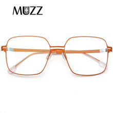 Load image into Gallery viewer, Alloy Optical Glasses Frame Men Oversize Square Prescription Eyeglasses Metal Myopia Glasses Frame 2023 Korea Designer Eyewear