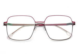 Alloy Optical Glasses Frame Men Oversize Square Prescription Eyeglasses Metal Myopia Glasses Frame 2023 Korea Designer Eyewear