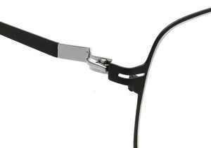 Alloy Optical Glasses Frame Men Oversize Square Prescription Eyeglasses Metal Myopia Glasses Frame 2023 Korea Designer Eyewear