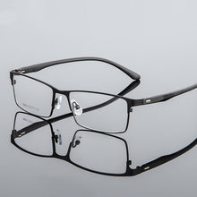 Load image into Gallery viewer, Alloy Optical Glasses Frame Men Ultralight Square Myopia Prescription Eyeglasses 2023 Male Metal Full Screw Eyewear