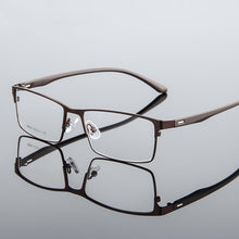 Load image into Gallery viewer, Alloy Optical Glasses Frame Men Ultralight Square Myopia Prescription Eyeglasses 2023 Male Metal Full Screw Eyewear