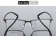Load image into Gallery viewer, Alloy Optical Glasses Frame Men Ultralight Square Myopia Prescription Eyeglasses 2023 Male Metal Full Screw Eyewear