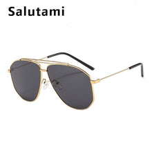 Load image into Gallery viewer, Alloy Square Polygon Sunglasses For Men 2023  Brand Pilot Aviation Sun Glasses Women Retro Pink Clear Oversize Shades