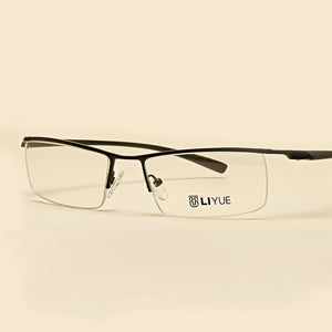 Alloy eyeglasses men Prescription myopia eyewear male Spectacle Frames optical Transparent glasses Frame clear lens eye glasses