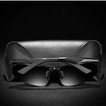 Load image into Gallery viewer, Aluminum Magnesium Men Polarized Sunglasses Aviation HD Driving Sun Glasses Male Sport lunette soleil homme oculos M297 + case